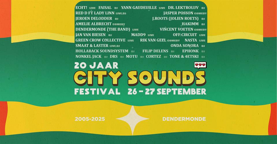 20 jaar City Sounds 