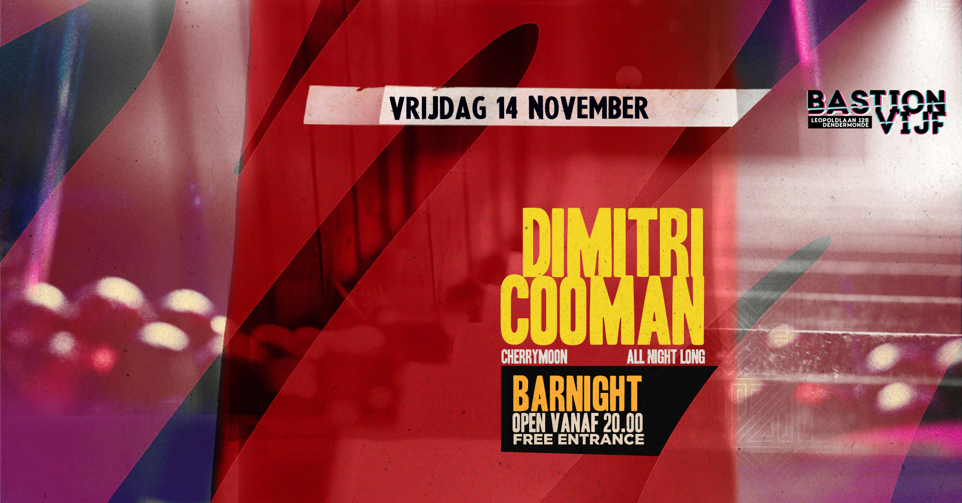 Bar Night: Dimitri Cooman