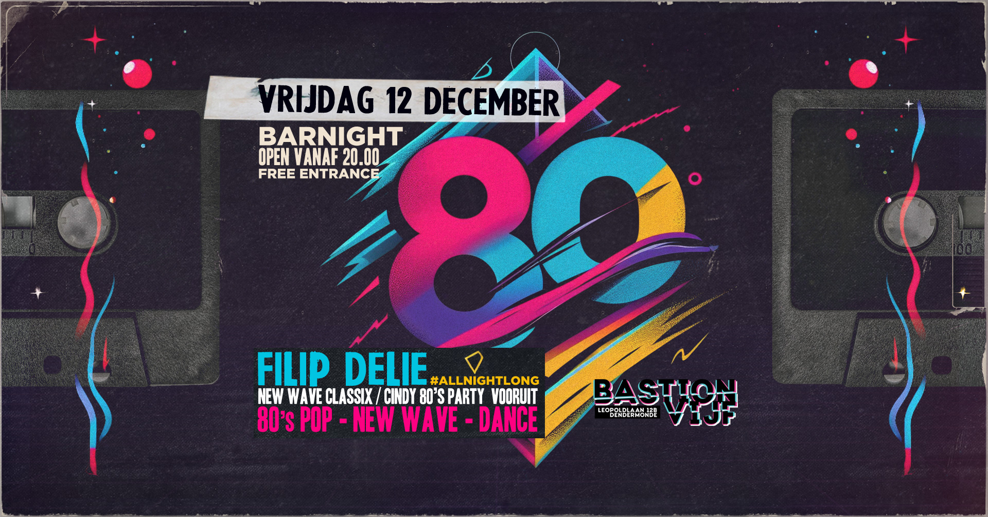 Bar night: 80s night