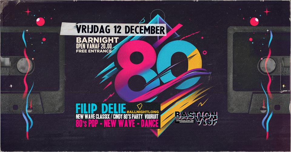 Bar night: 80s night