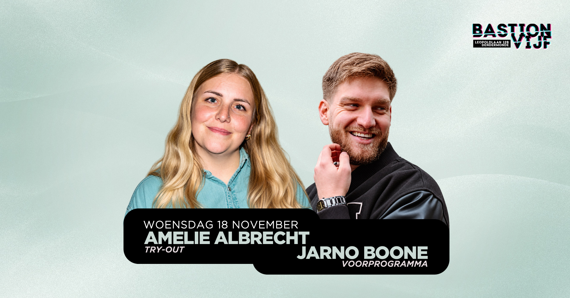 Comedy: Amelie Albrecht - Tryout + Jarno Boone