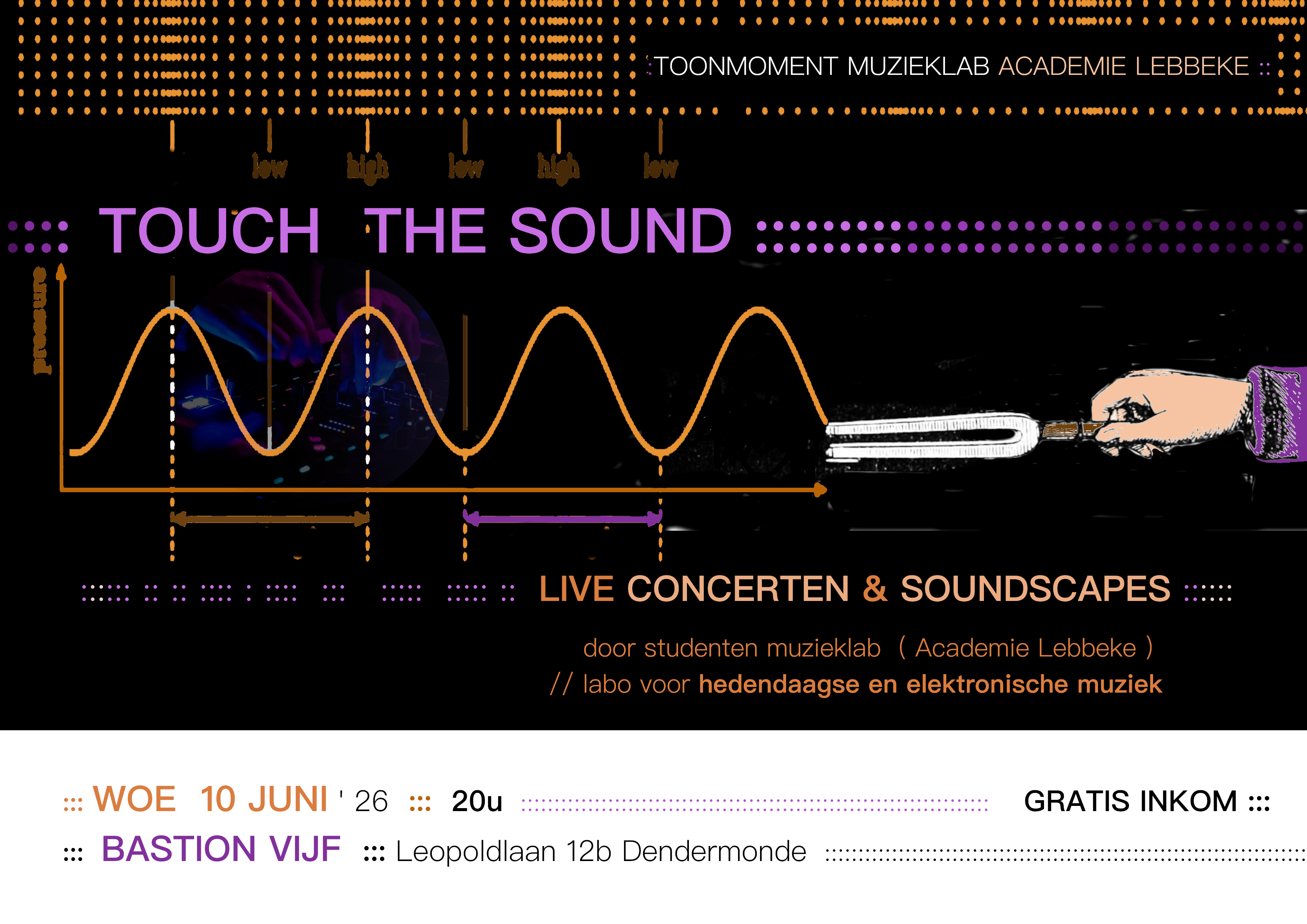 Concerten: Muzieklab - Touch the sound
