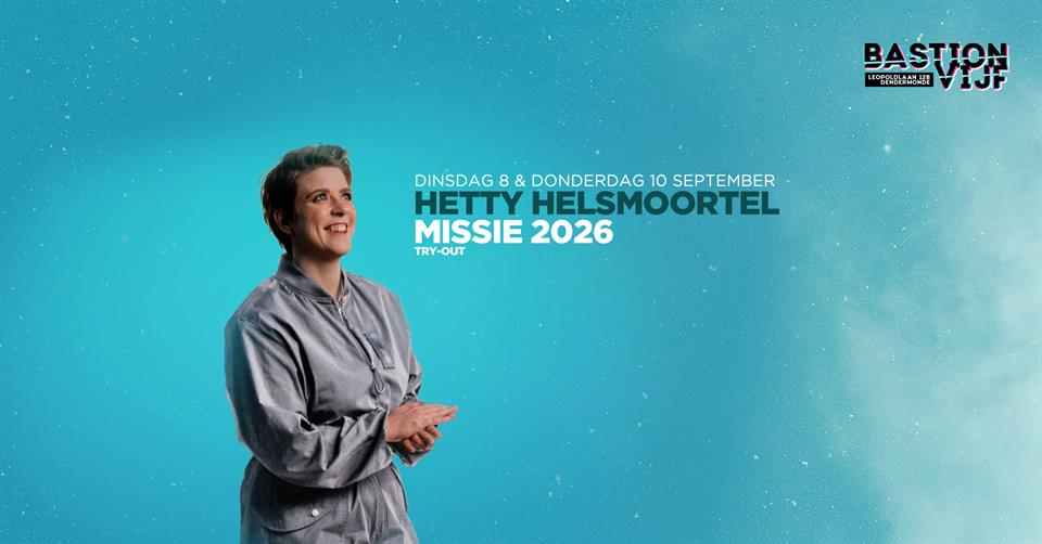 Hetty Helsmoortel - Missie 2026 try-out