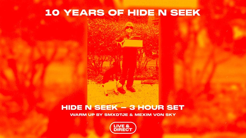 Bar night: Live & Direct - 10 years Hide N Seek