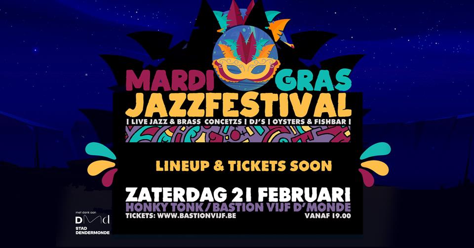 Mardi Gras jazz festival ism Honky Tonk