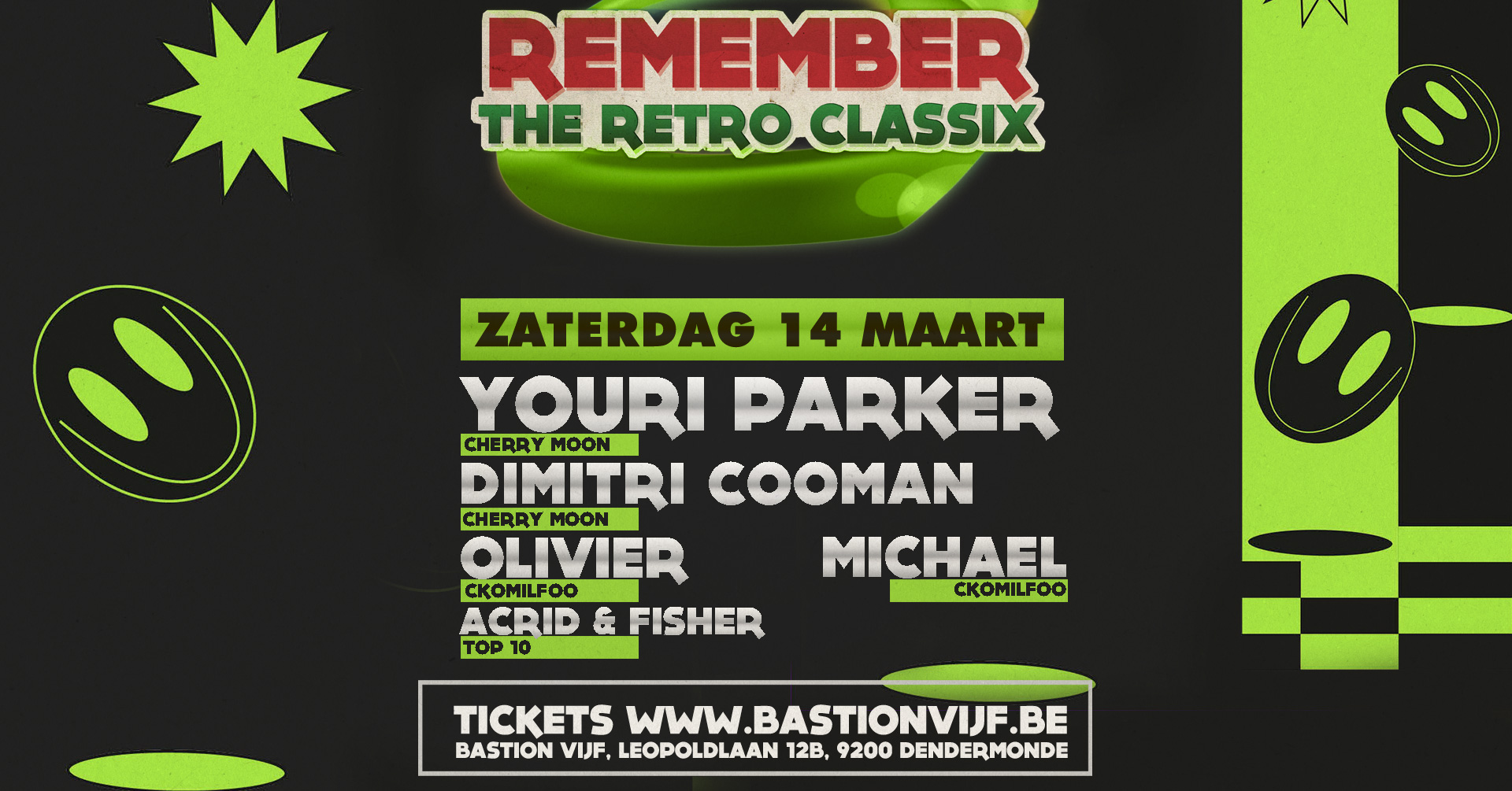 Remember the retro classix w/ Youri Parker